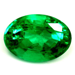 Oval 0.89 Green Emerald - #1075044