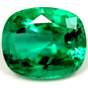 Cushion 7.59 Green Emerald - #1075275