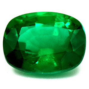 Cushion 3.43 Green Emerald - #1074581