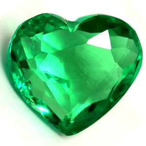 Heart 1.65 Green Emerald - #1075767