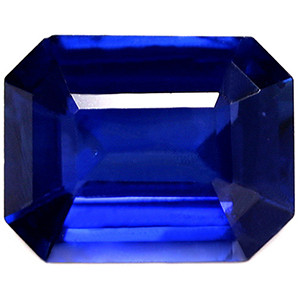Emerald 1.29 Blue Sapphire - #1075427
