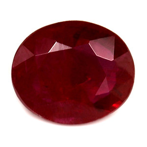 Oval 0.59 Red Ruby - #1075585