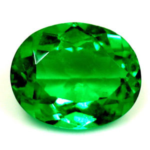 Oval 0.50 Green Emerald - #1074976
