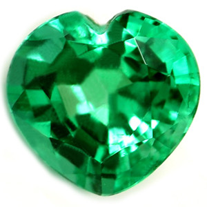 Heart 0.75 Green Emerald - #1076221