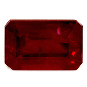 Emerald 0.81 Red Ruby - #1075199