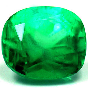 Cushion 2.38 Green Emerald - #1075761