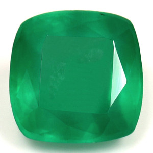 Cushion 1.00 Green Emerald - #1075670