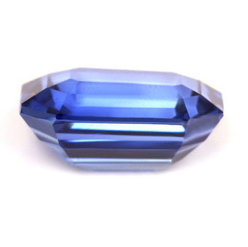 Emerald 0.87 Blue Sapphire - #1075504