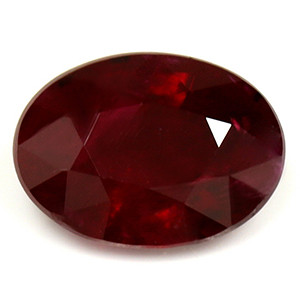 Oval 0.99 Red Ruby - #1076453
