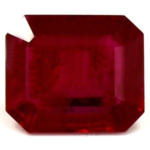 Emerald 0.81 Red Ruby - #1077039