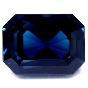 Emerald 1.96 Blue Sapphire - #1076595