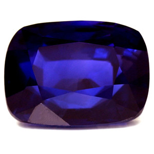 Cushion 3.46 Blue Sapphire - #1076606