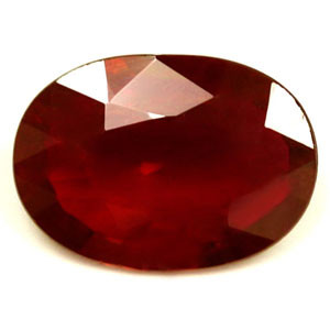 Oval 0.74 Red Ruby - #1076446