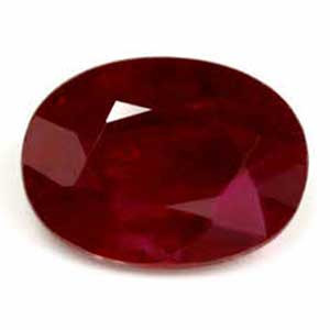 Oval 0.93 Red Ruby - #1076438