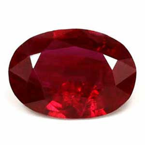 Oval 0.69 Red Ruby - #1076475