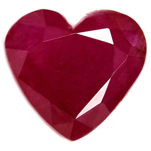 Heart 4.22 Red Ruby - #1077505