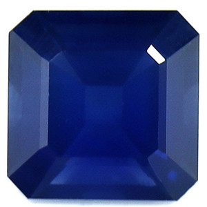 Emerald 0.69 Blue Sapphire - #1076536