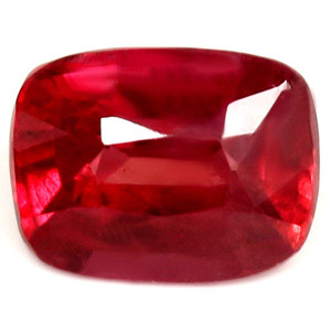 Cushion 0.61 Red Ruby - #1076790