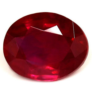 Oval 0.59 Red Ruby - #1077128