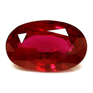 Oval 0.54 Red Ruby - #1077135
