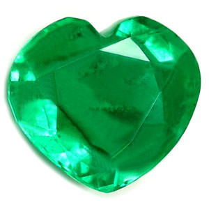 Heart 0.92 Green Emerald - #1077133