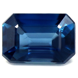 Emerald 0.90 Blue Sapphire - #1077155