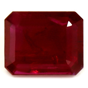 Emerald 0.78 Red Ruby - #1077188