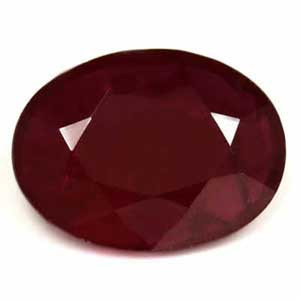 Oval 0.92 Red Ruby - #1077186