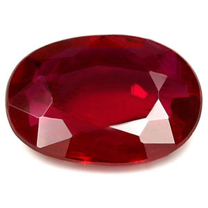 Oval 0.75 Red Ruby - #1076501