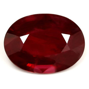 Oval 0.72 Red Ruby - #1076509