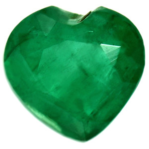 Heart 0.86 Green Emerald - #1076920