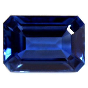 Emerald 0.74 Blue Sapphire - #1076956