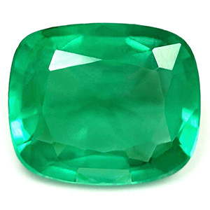 Cushion 1.40 Green Emerald - #1076913