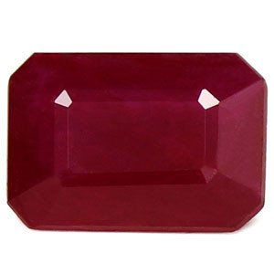 Emerald 0.87 Red Ruby - #1077243