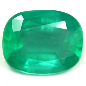Cushion 2.73 Green Emerald - #1077641