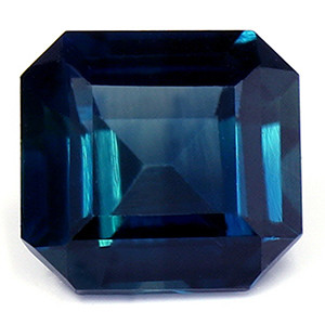 Emerald 0.76 Blue Sapphire - #1077008