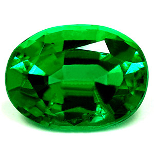 Oval 1.07 Green Emerald - #1077560
