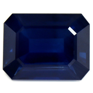 Emerald 2.61 Blue Sapphire - #1076968