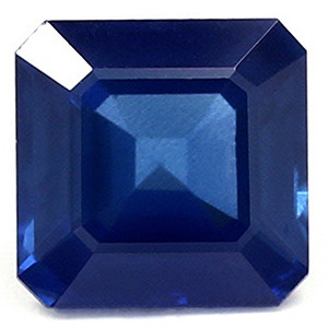 Emerald 0.77 Blue Sapphire - #1076528