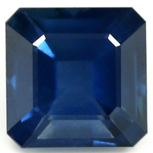 Emerald 0.85 Blue Sapphire - #1076525