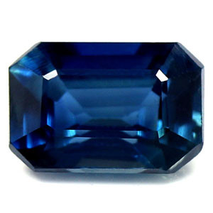 Emerald 0.92 Blue Sapphire - #1077207