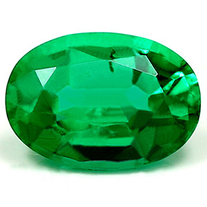 Oval 0.75 Green Emerald - #1077932