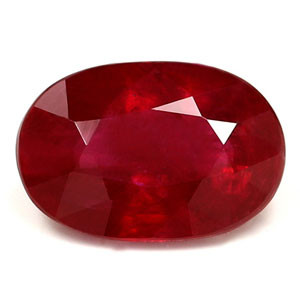 Oval 0.81 Red Ruby - #1076486