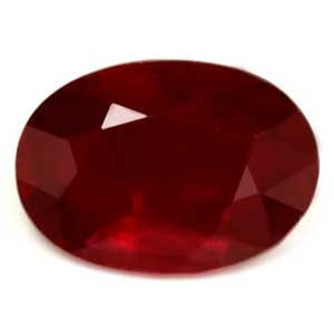 Oval 0.92 Red Ruby - #1076489