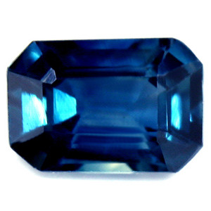 Emerald 0.72 Blue Sapphire - #1077225