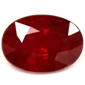 Oval 0.82 Red Ruby - #1076481