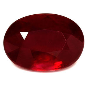 Oval 0.79 Red Ruby - #1076484