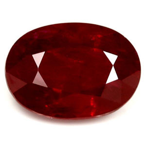 Oval 1.03 Red Ruby - #1076491