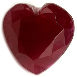 Heart 1.51 Red Ruby - #1078007