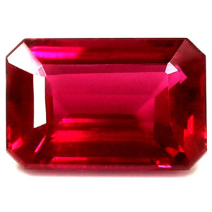 Emerald 0.73 Red Ruby - #1077741